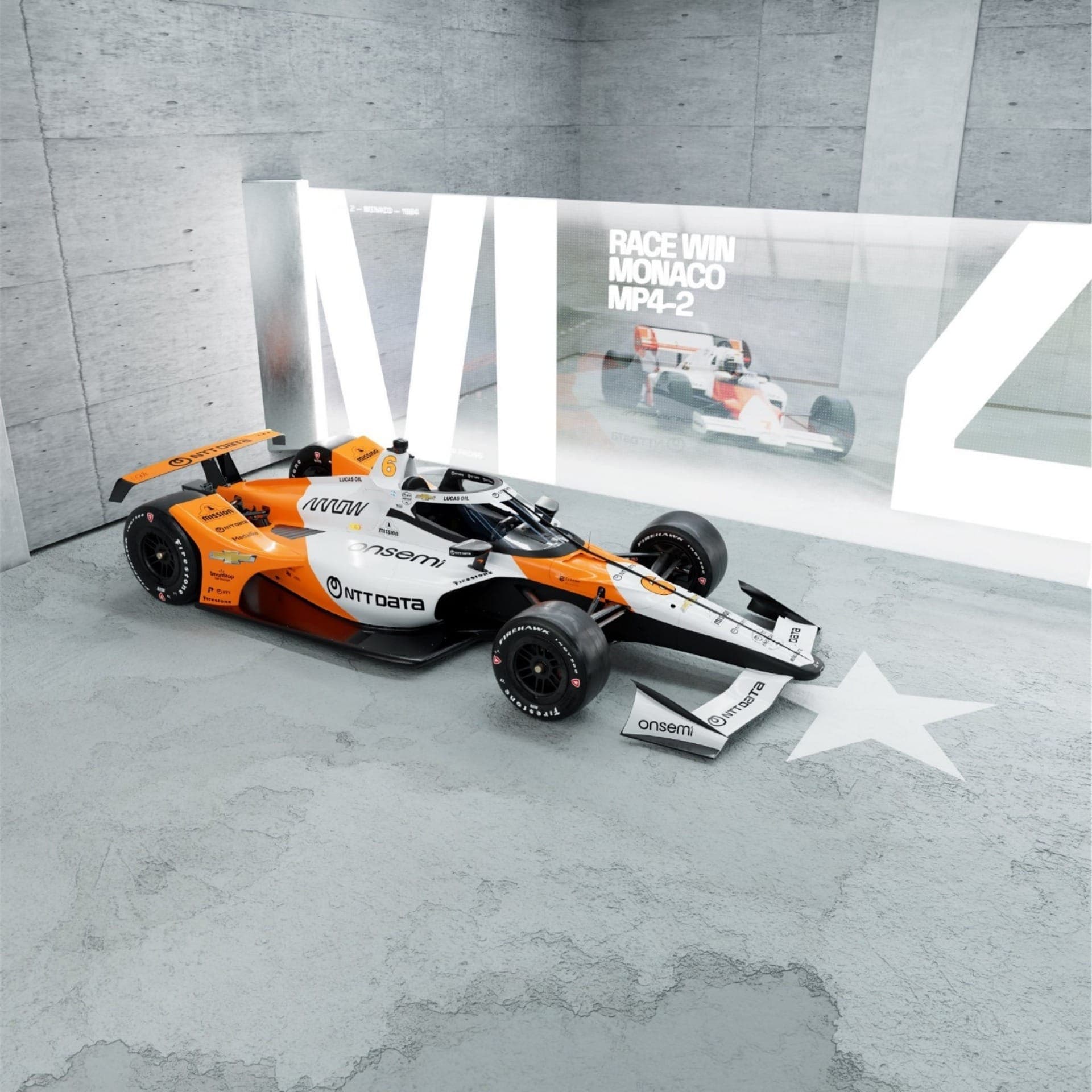 McLaren revive pintura icônica da F1 nas 500 Milhas de Indianápolis