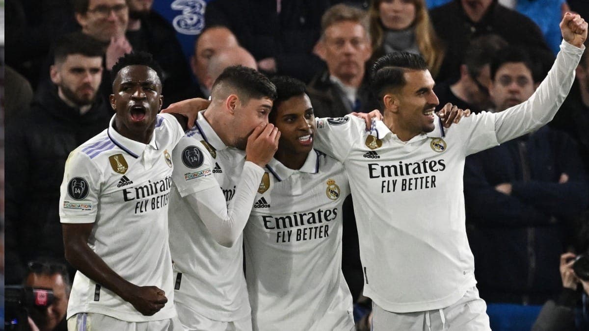 Real Madrid venceu o Chelsea e se classificaram à semi da Champions