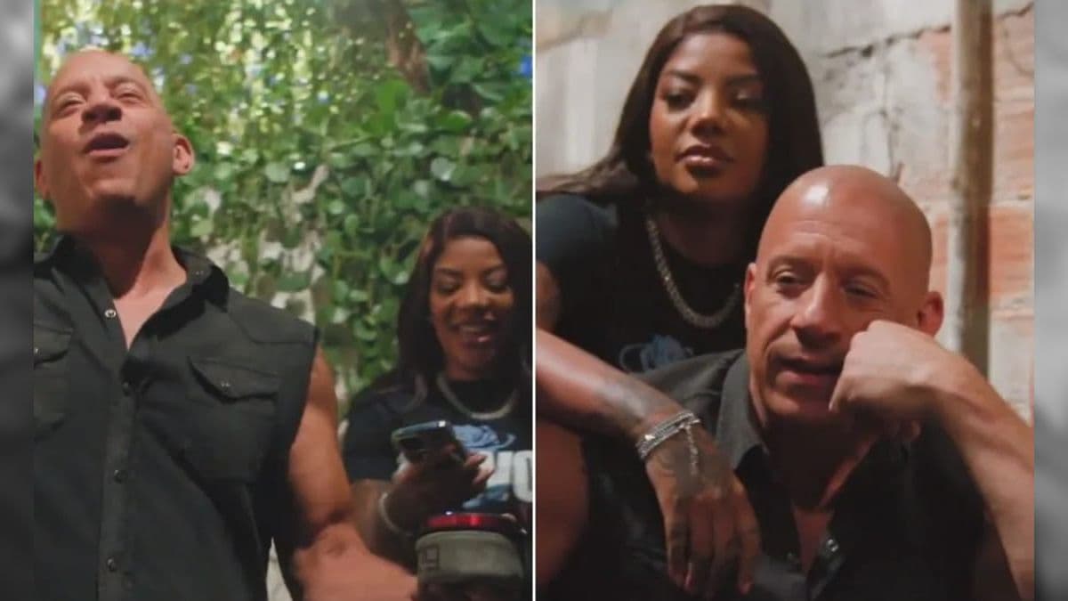 Ludmilla gravou cenas ao lado do protagonista Vin Diesel