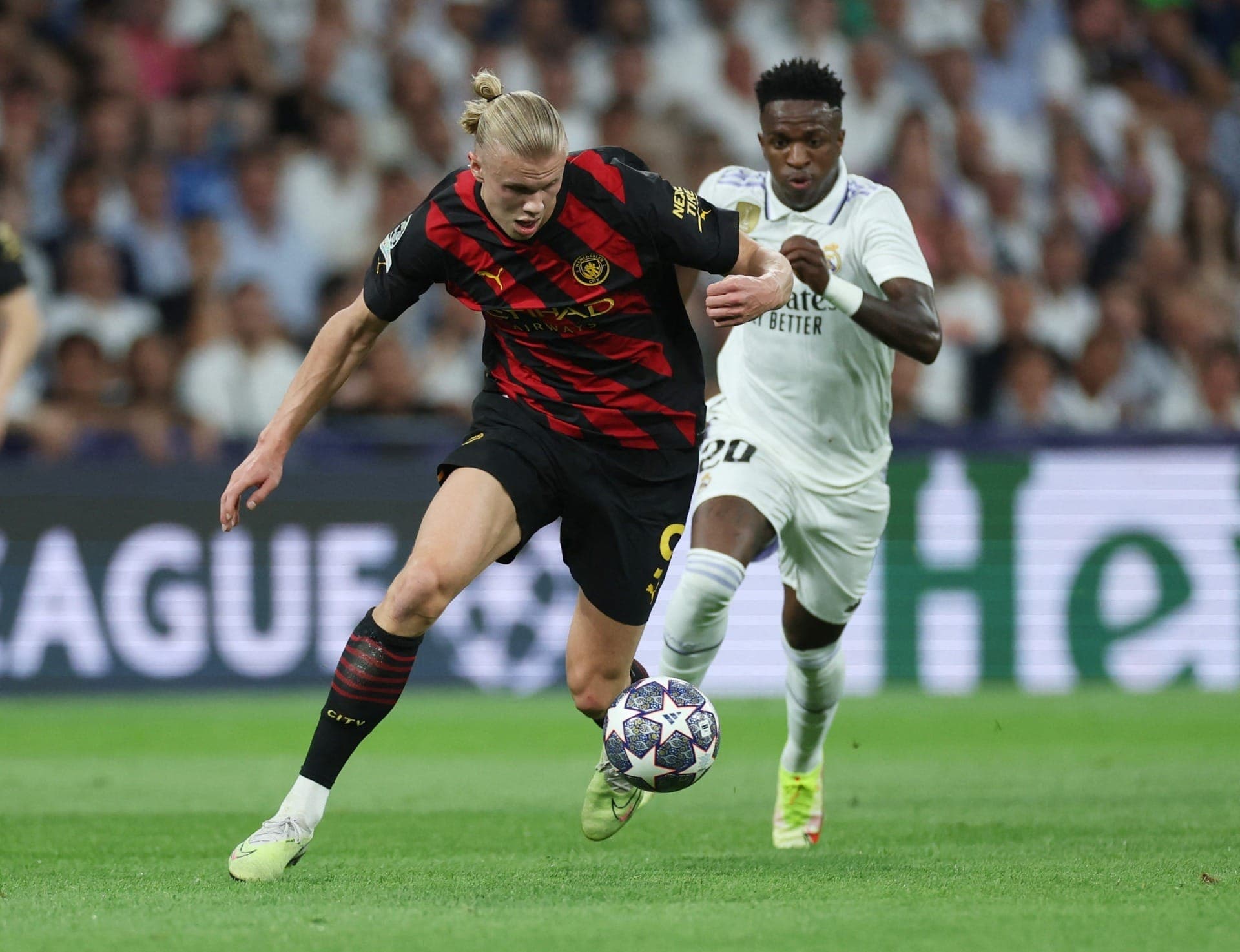 Saiba onde assistir ao duelo entre Manchester City e Real Madrid pela Champions