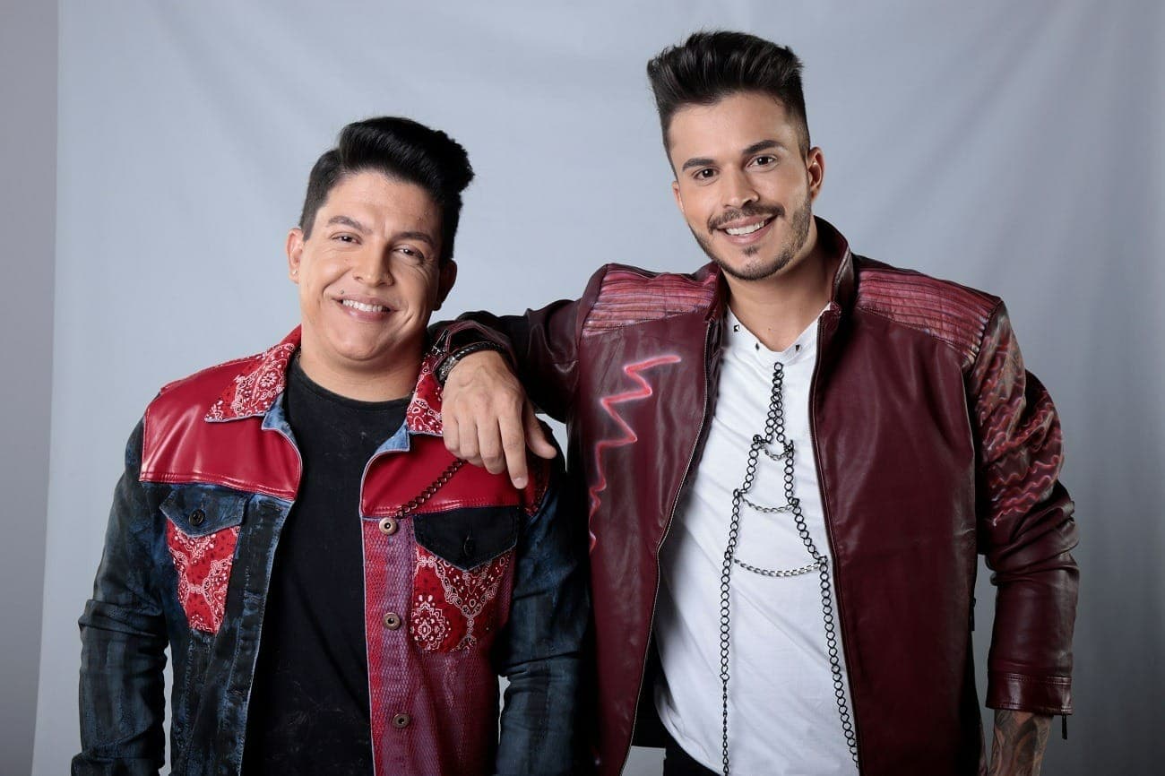 Rudã e Raphael se apresentaram pela 1ª vem em São Paulo com Diego e Victor hugo