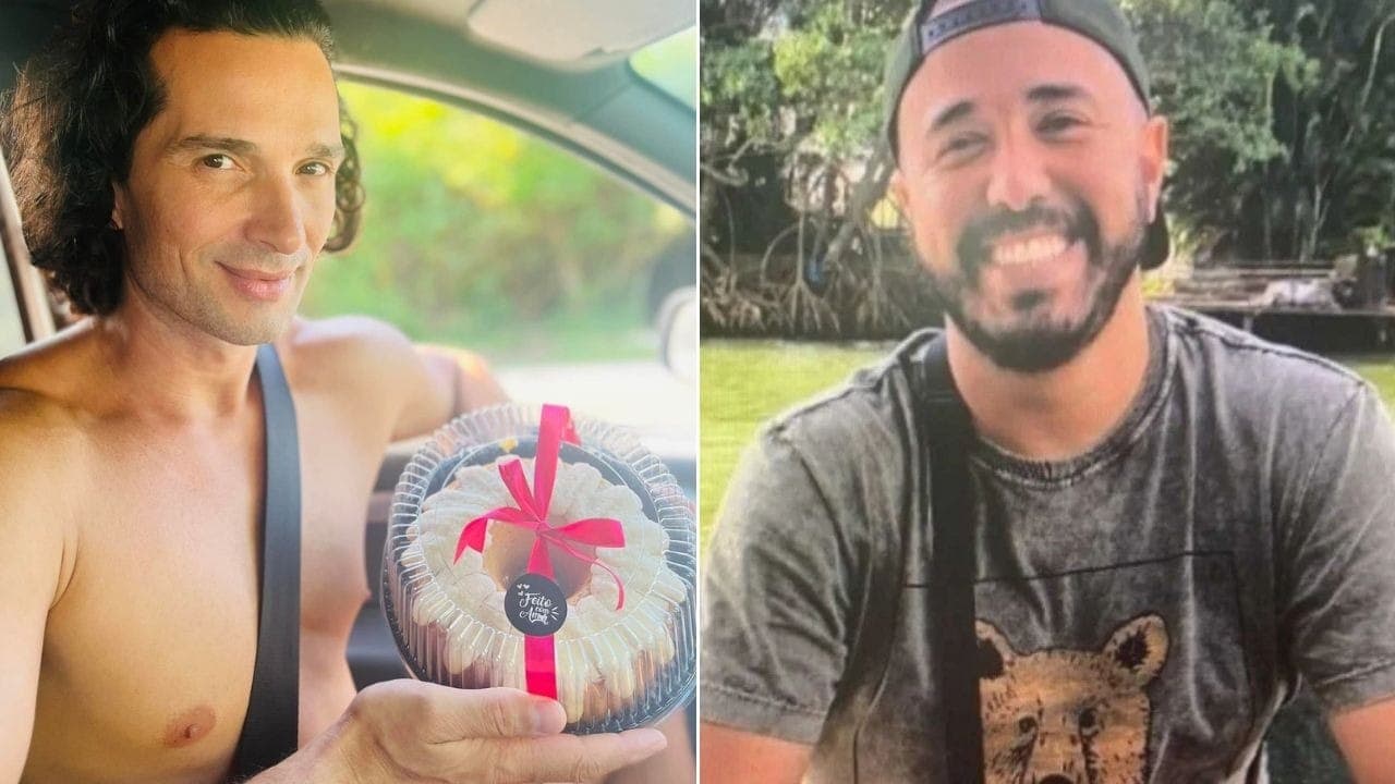 Jeff Machado recebeu bolo de aniversário enviado por suspeito