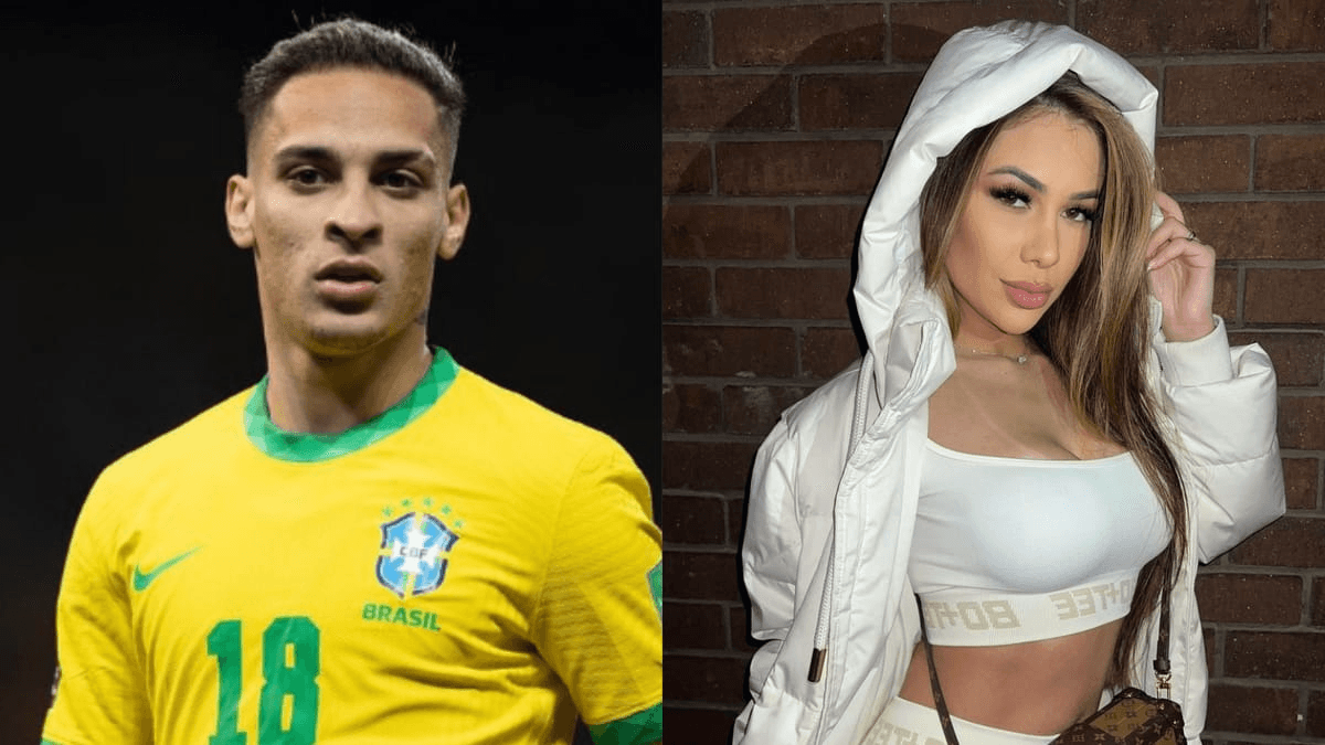 Ex de Antony acusa jogador do Manchester United e da Seleção Brasileira de agredi-la