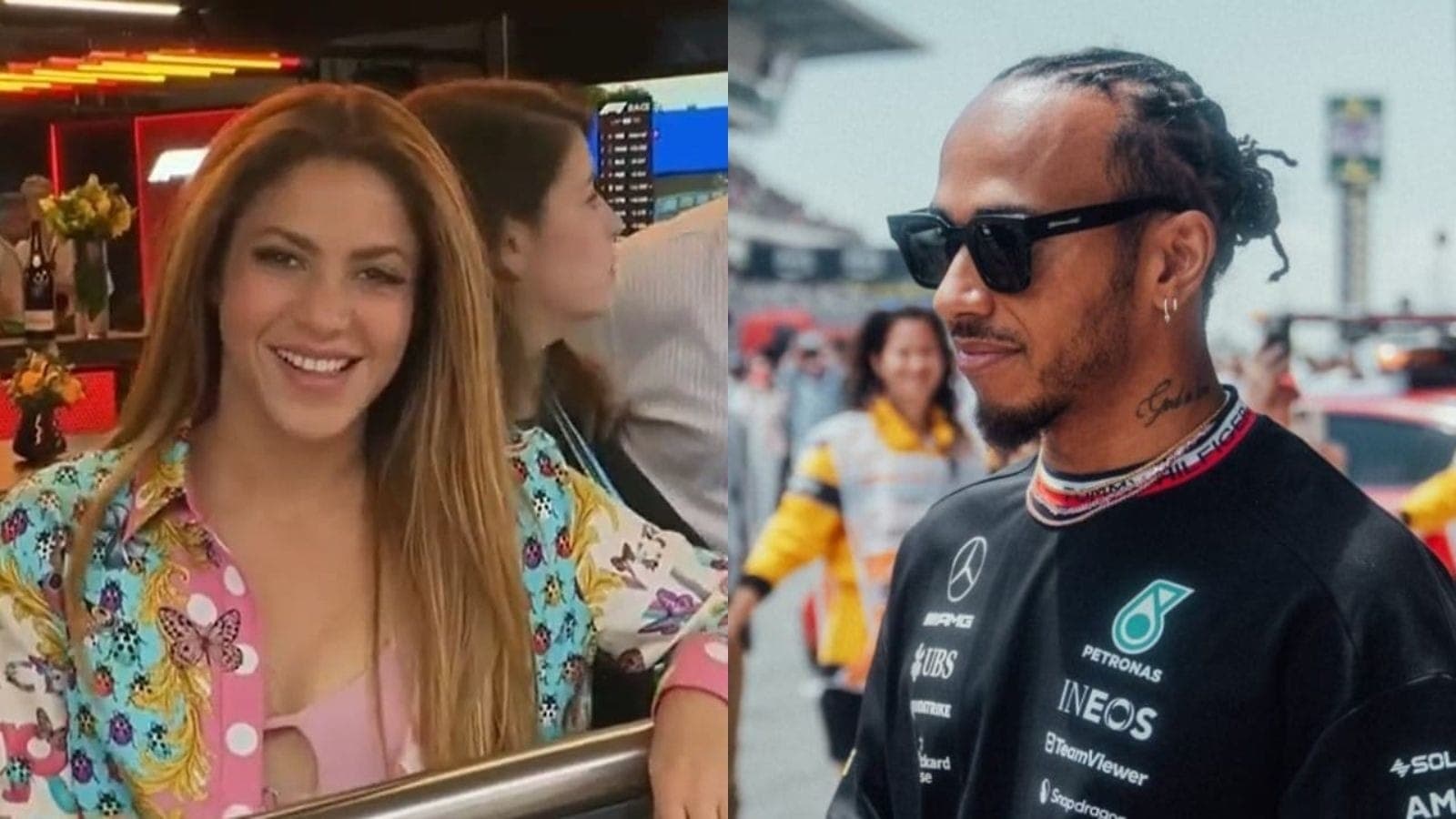 Shakira e Hamilton estão namorando