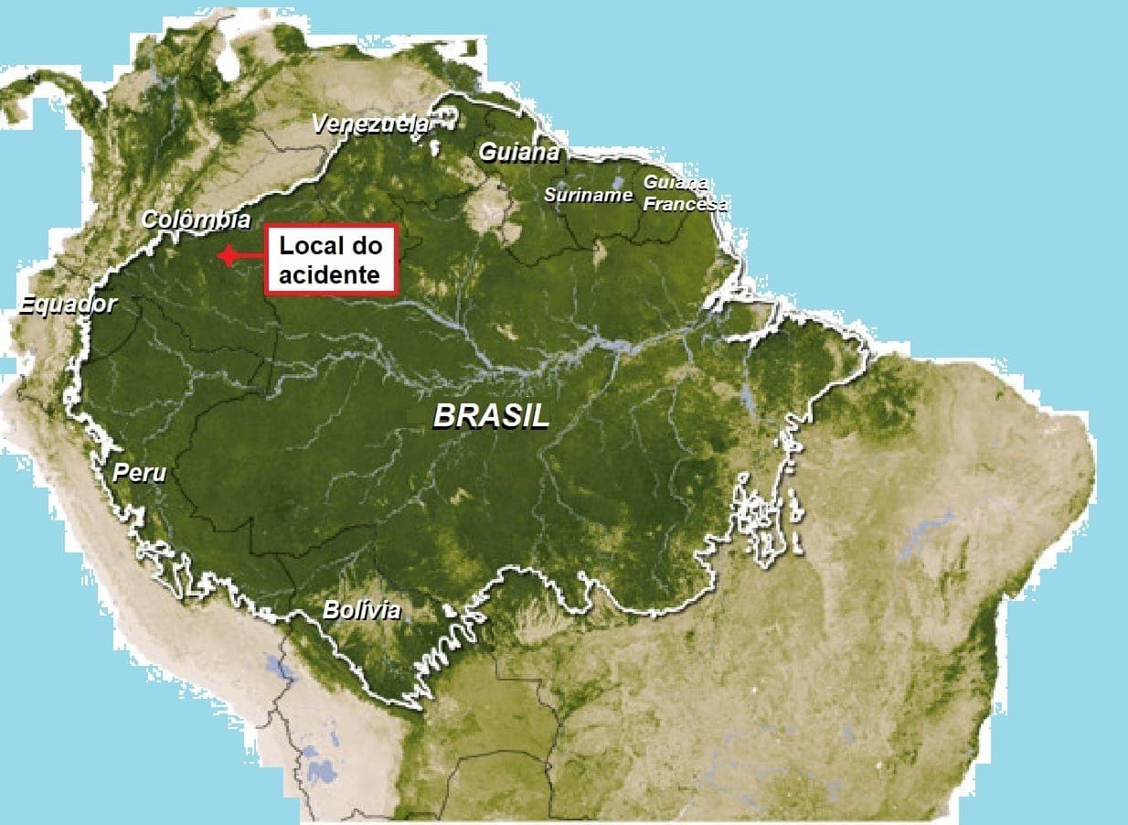 Floresta Amazônica se espalha por nove países