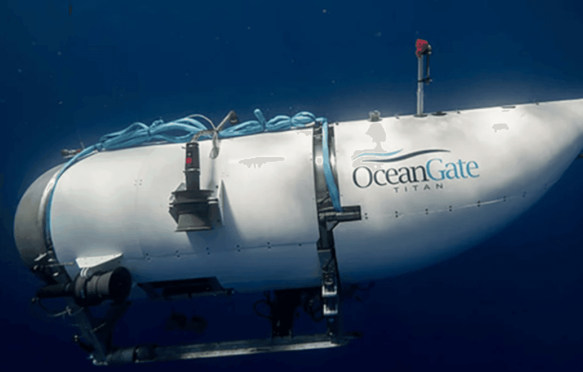 Ocean Gate encontra destroços do submarino em expedição ao Titanic