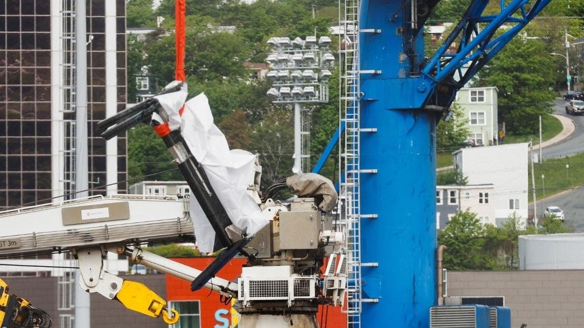 Destroços foram resgatados no Oceano Atlântico