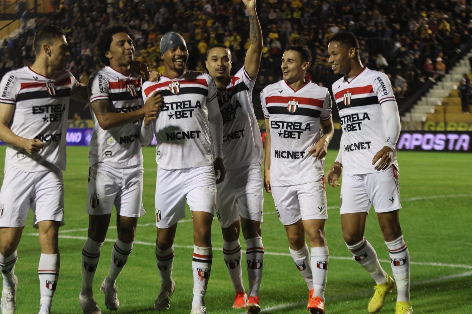 Guilherme Madruga fez um golaço e garantiu vitória do Botafogo-SP