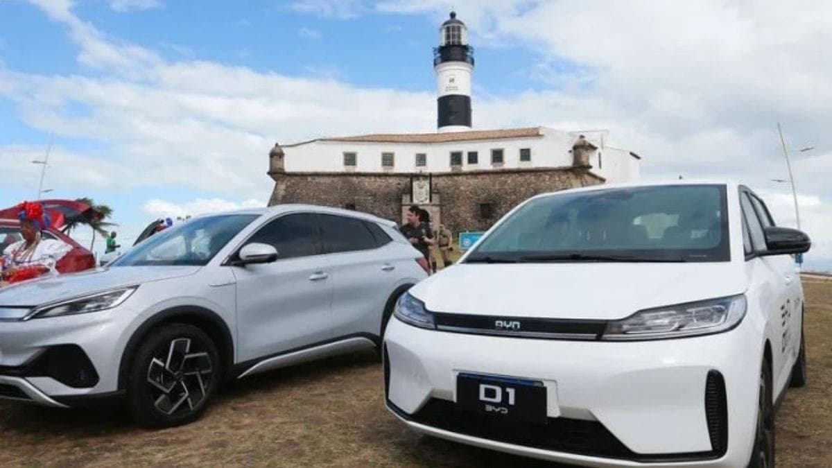 BYD inicia obras da 1ª fábrica de carros elétricos na história do Brasil