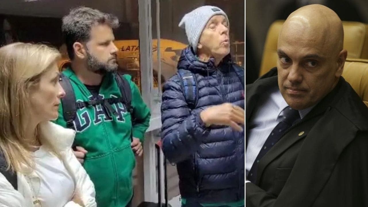STF arquiva acusação contra trio que hostilizou Moraes em aeroporto