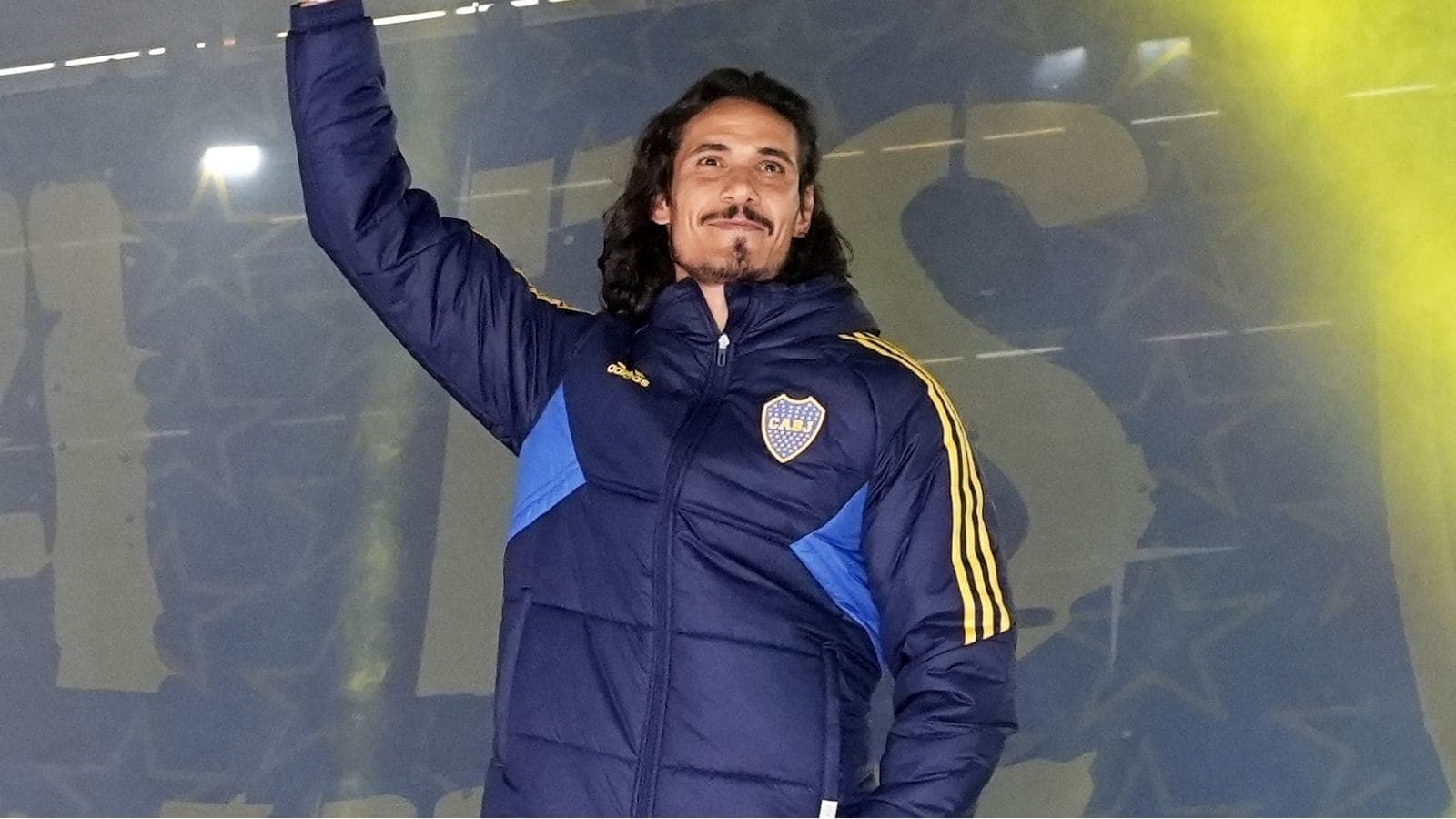 Edinson Cavani é apresentado no Boca Jrs