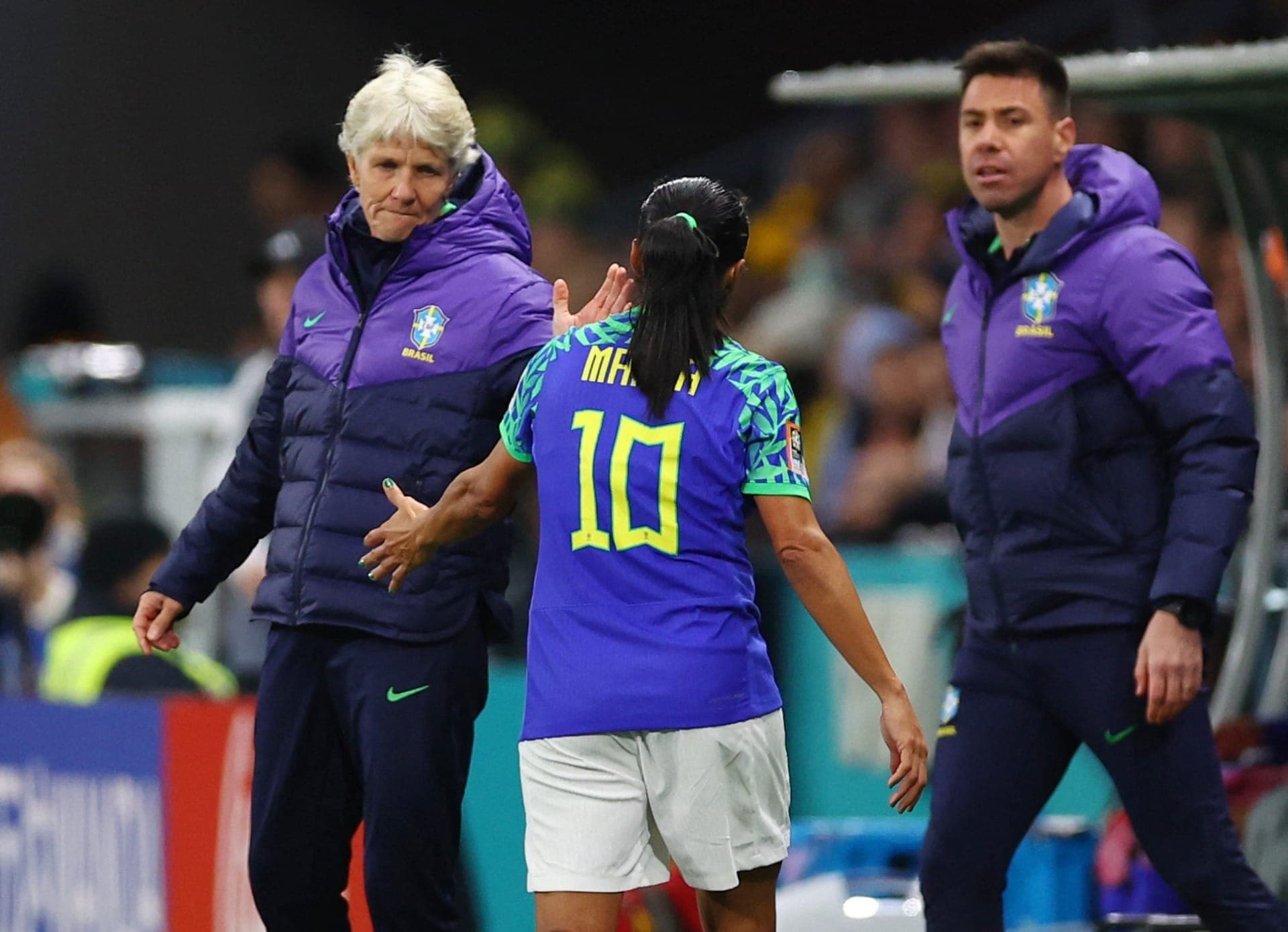 Pia Sundhague comandou a Seleção na Copa Feminina 2023