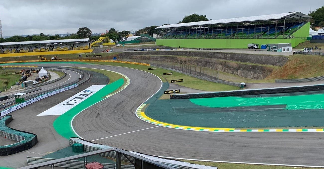 Autódromo de Interlagos (imagem de arquivo) recebe a F1 em novembro