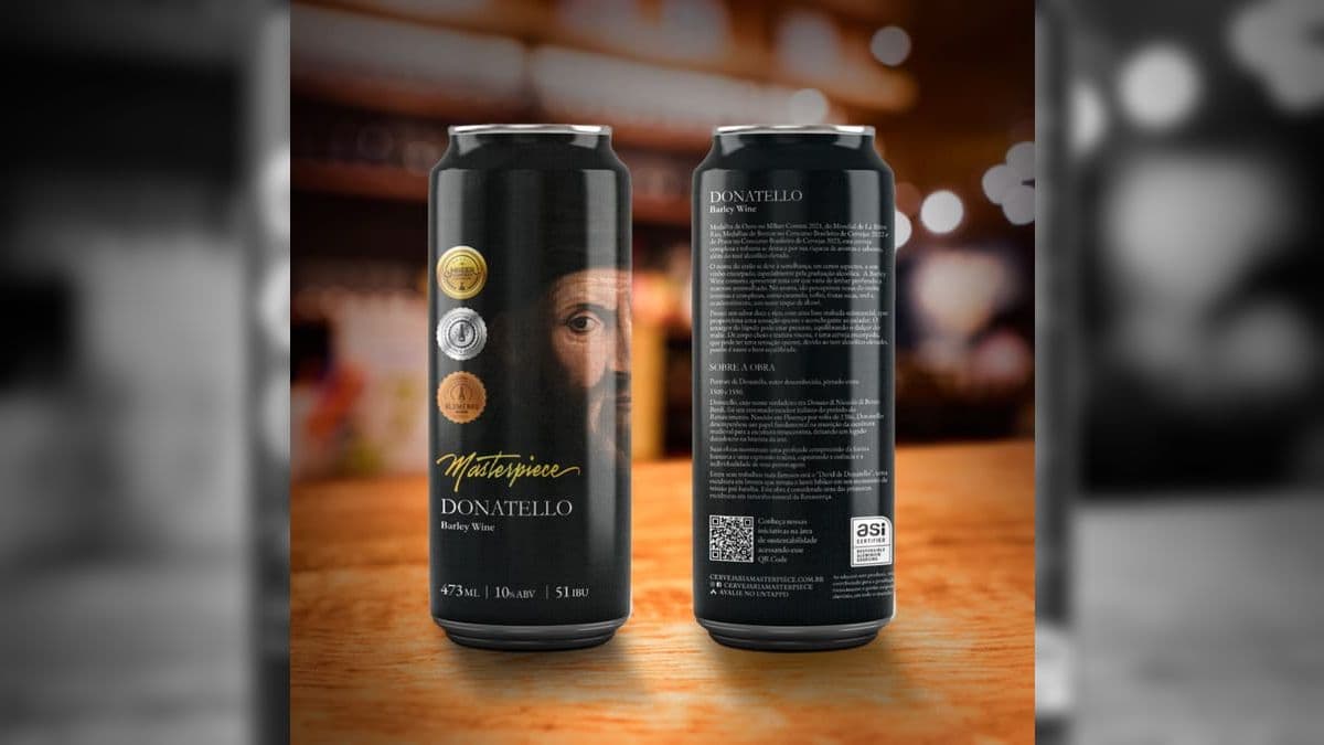 Cerveja brasileira é a primeira do mundo a ter lata rastreável com selo