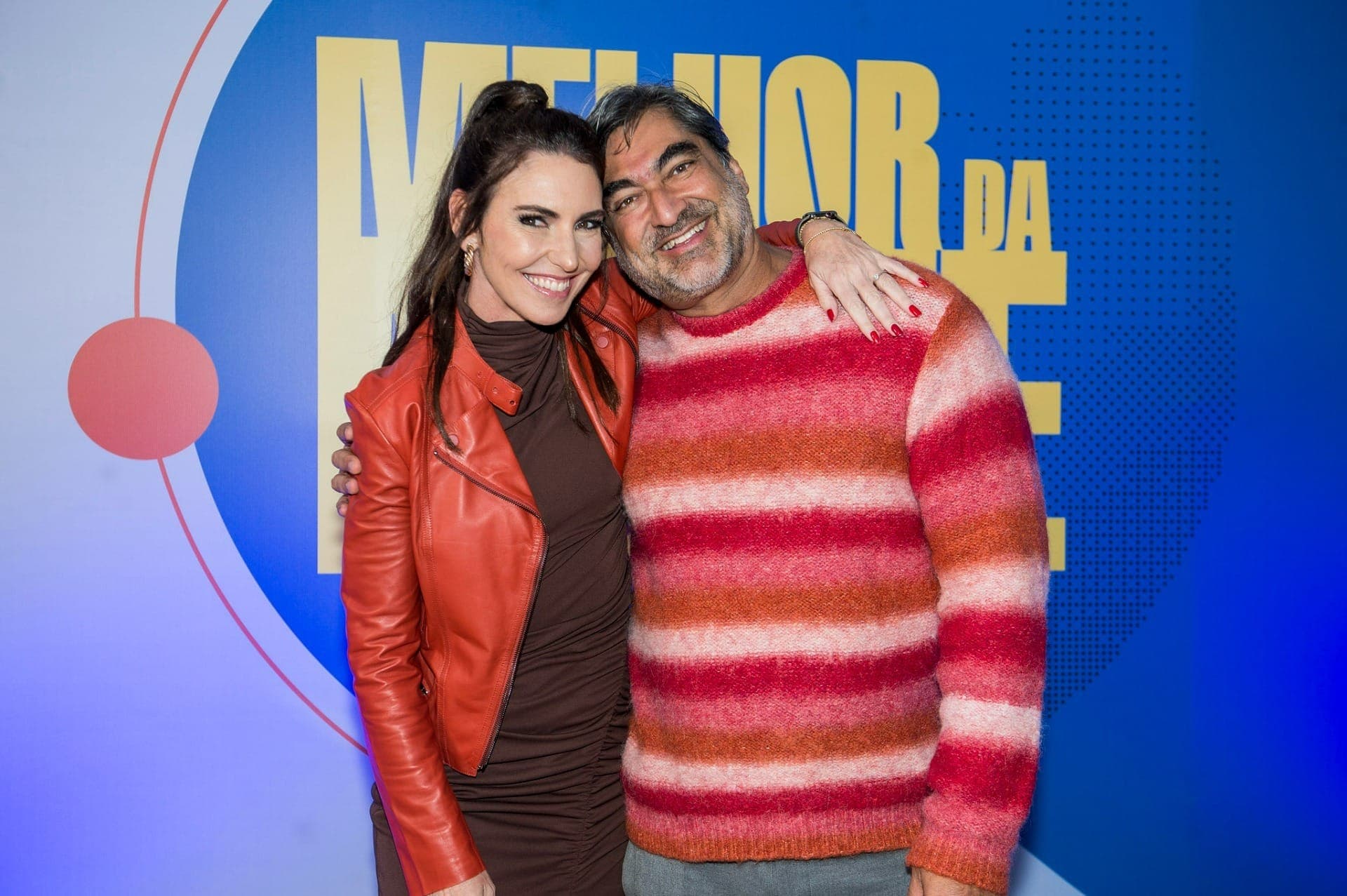 Glenda Kozlowski e Zeca Camargo