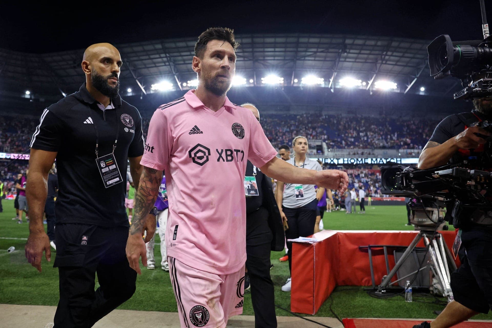 Conheça o segurança de Lionel Messi nos Estados Unidos