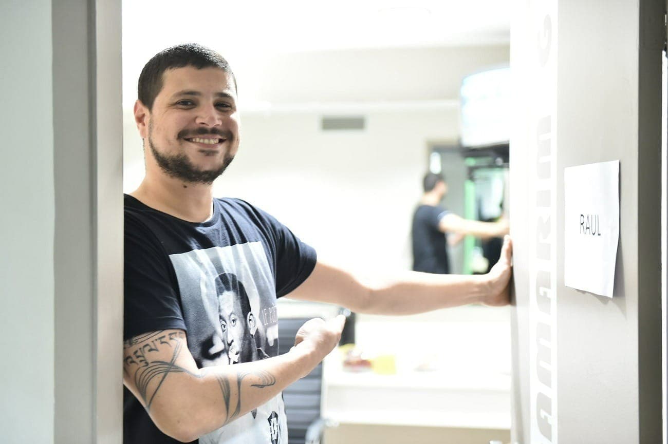 Raul Lemos na final da 2ª temporada do MasterChef, em 2015