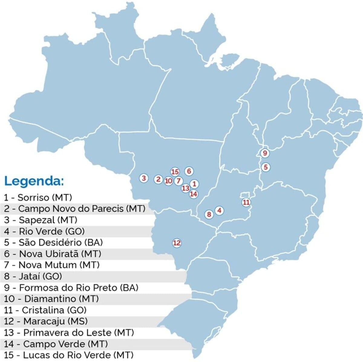 Ministério aponta quais são as 100 cidades mais ricas do agronegócio