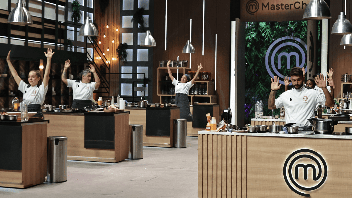 Participantes na primeira prova da 5ª temporada do MasterChef Profissionais