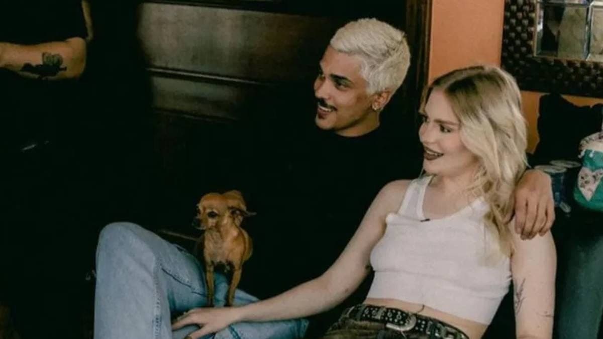 Chico Moedas e Luísa Sonza