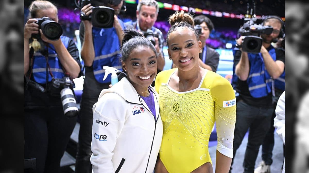Rebeca Andrade e Simone Biles: os nomes de 2023