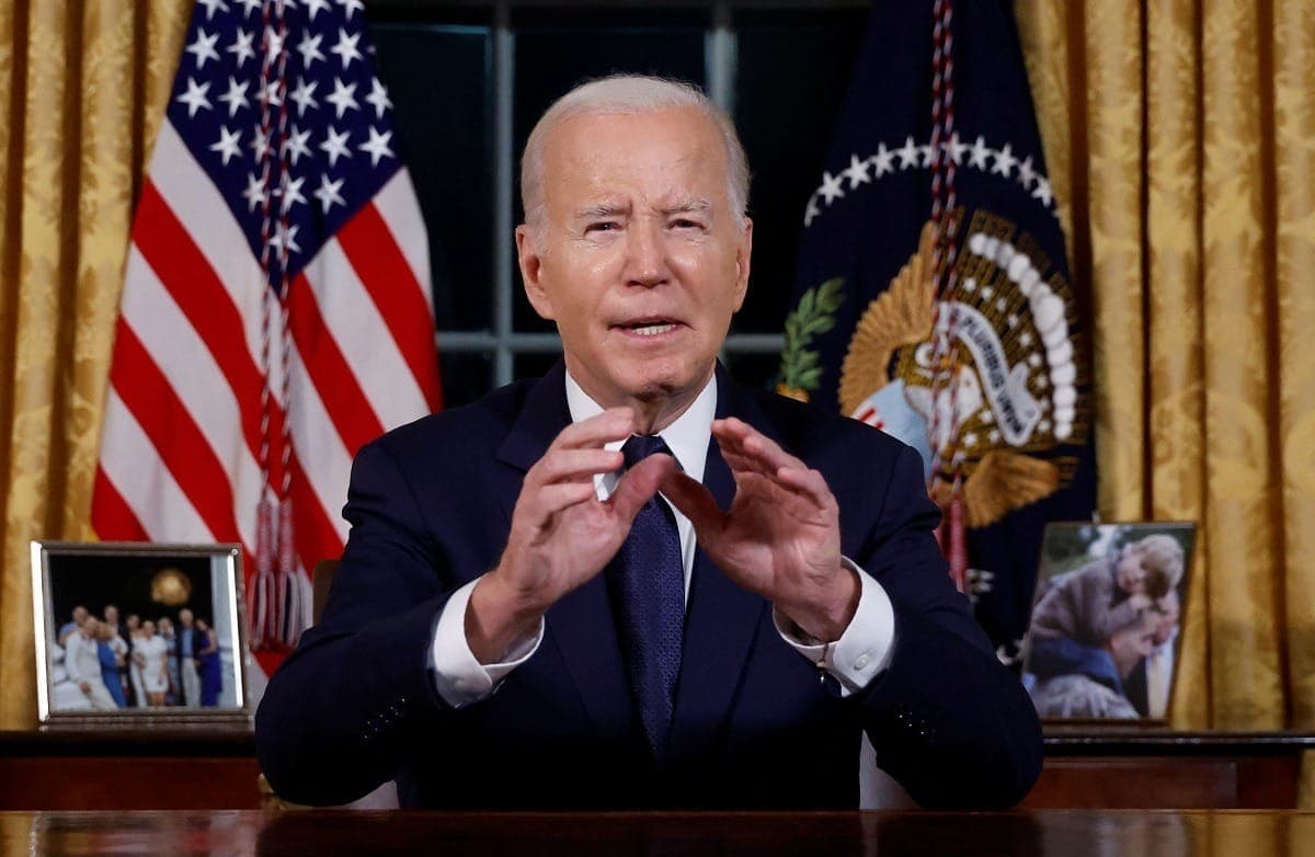 Biden faz pronunciamento direto da Casa Branca
