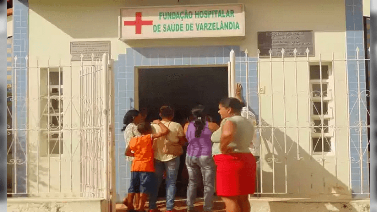 A criança foi levada ao Pronto-Socorro da Santa Casa
