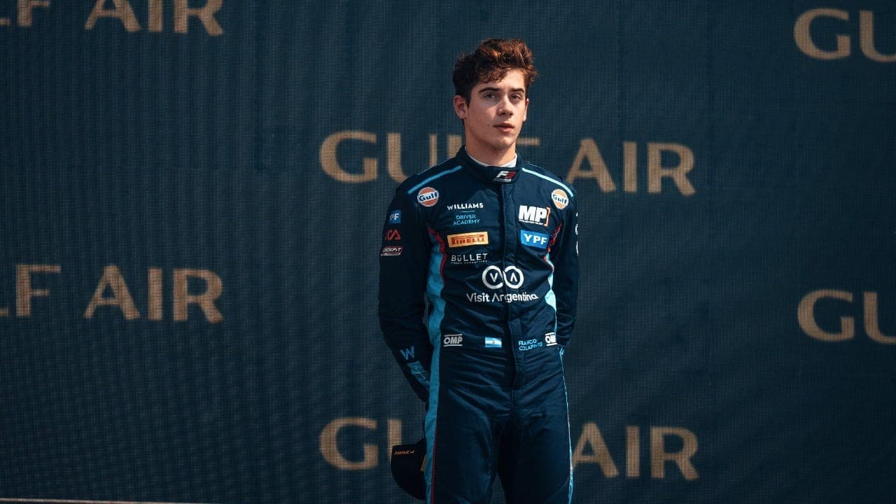 Franco Colapinto, piloto da MP Motorsport e da Williams na F3 2023