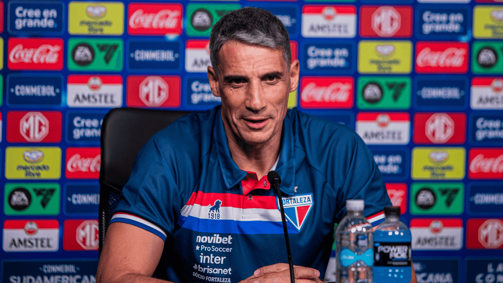 Vojvoda, técnico do Fortaleza, antes de final da Sul-Americana diante da LDU