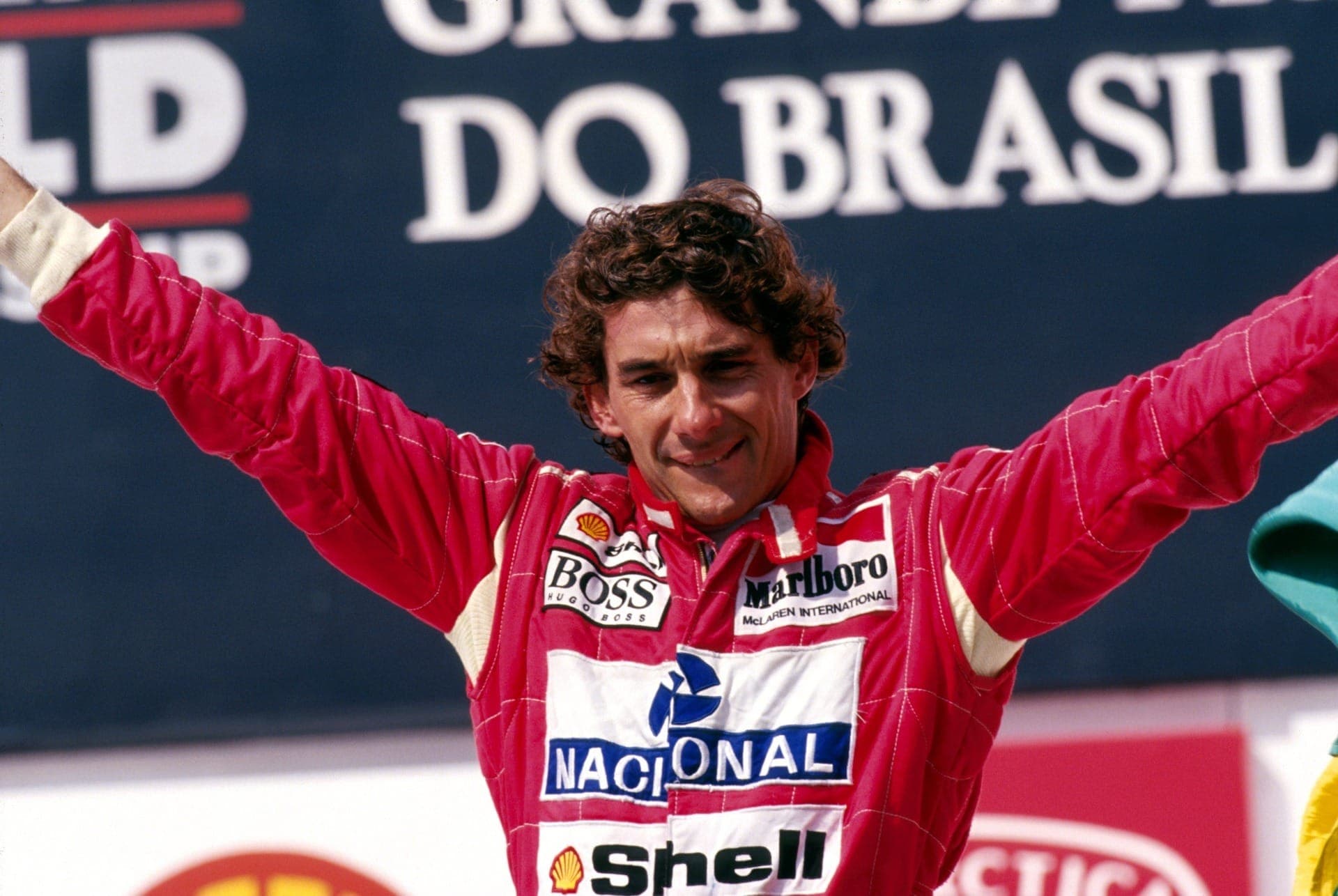 Ayrton Senna (McLaren) vence GP do Brasil 1993