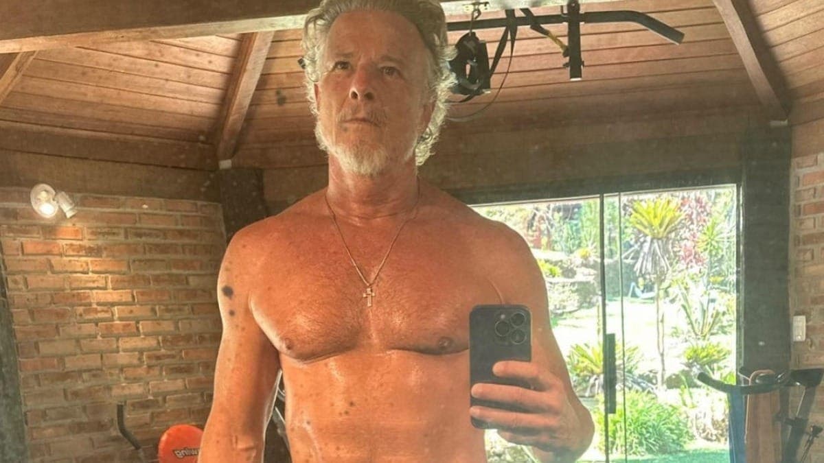 Marcello Novaes impressionou seguidores com seu shape