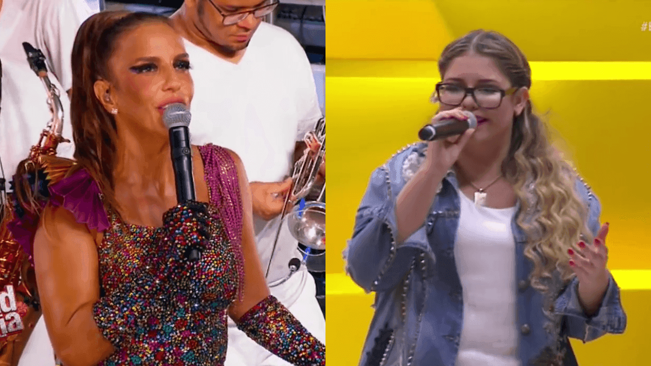 Marília Mendonça realizou sonho de conhecer Ivete no Band Folia