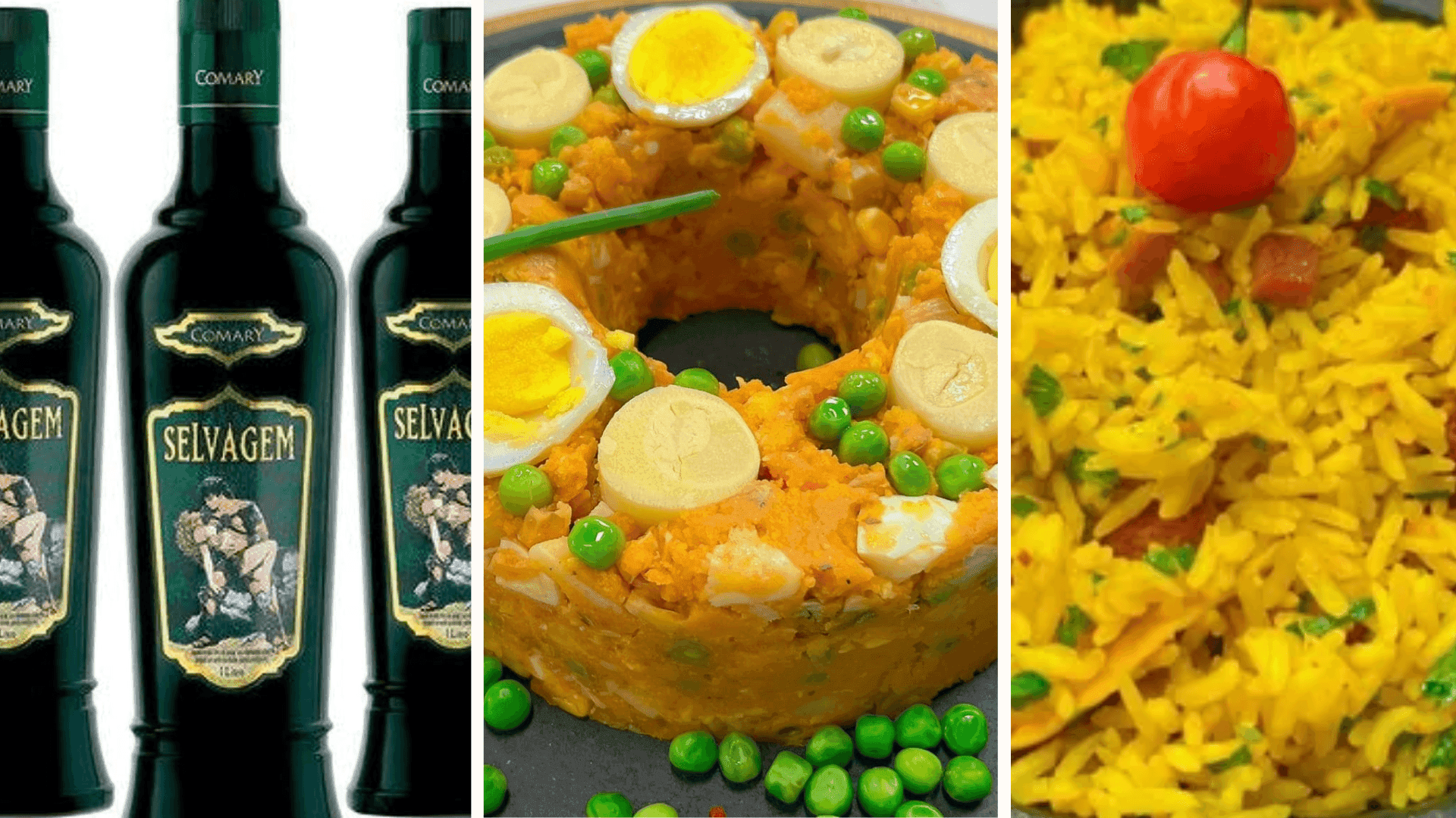 Catuaba, cucuz paulista e arroz com pequi