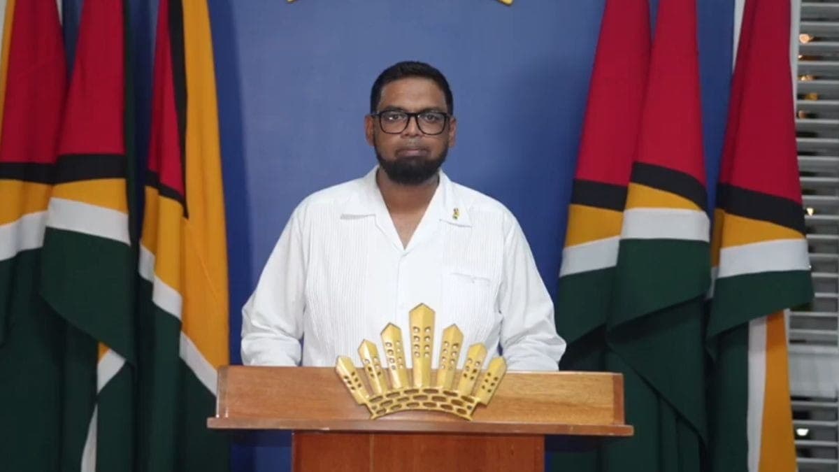 Irfaan Ali, presidente da Guiana