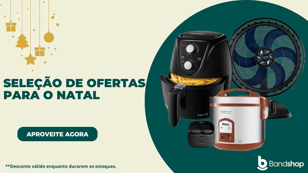 Veja a seleção Bandshop de presentes para o Natal