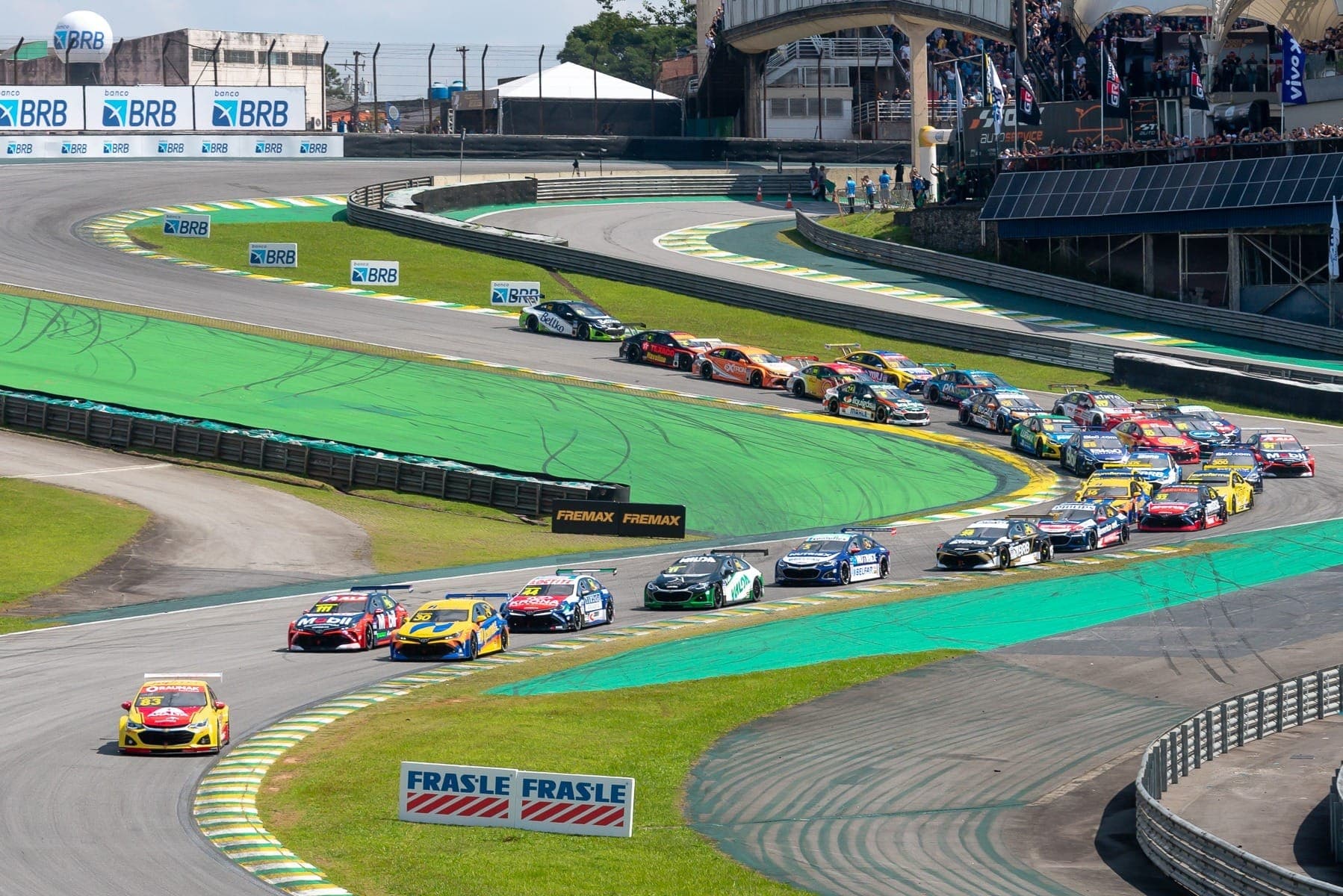 S do Senna em corrida da Stock Car em Interlagos