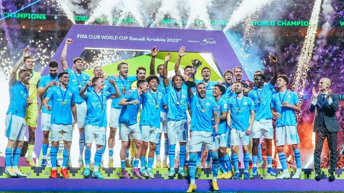 Manchester City foi campeão do Mundial de Clubes pela primeira vez