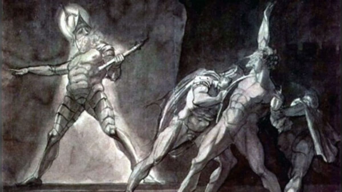 Hamlet and his Father’s Ghost (Henry Fuseli, 1775) - The Metropolitan Museum of Art