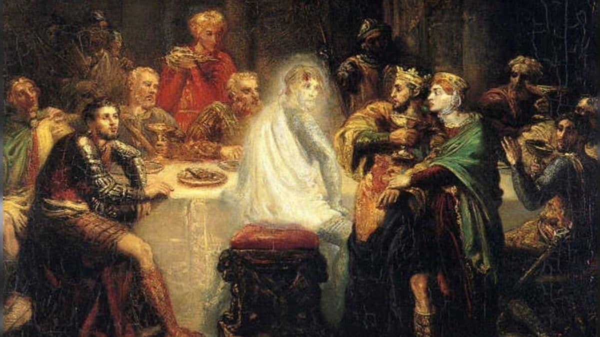 O Fantasma de Banquo (Théodore Chassériau, 1855) - Musee des Beaux-Arts, Reims, France