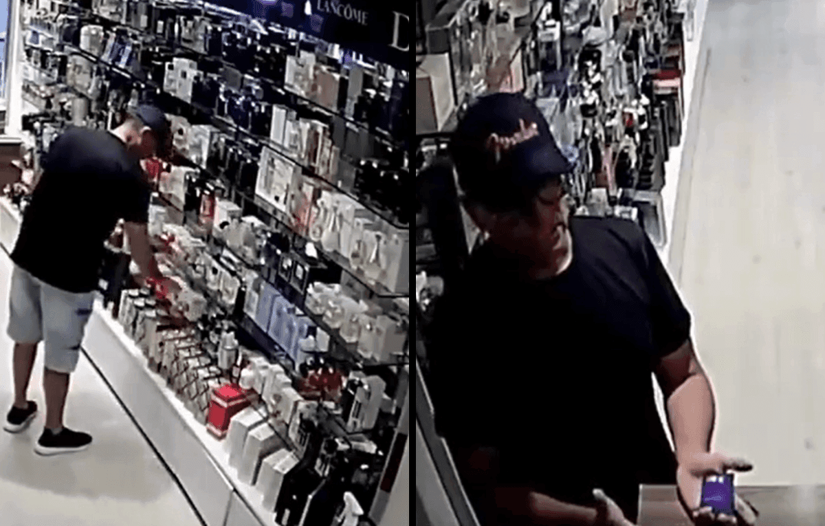 Ladrão educado se desculpa e pede "por favor" durante roubo em shopping
