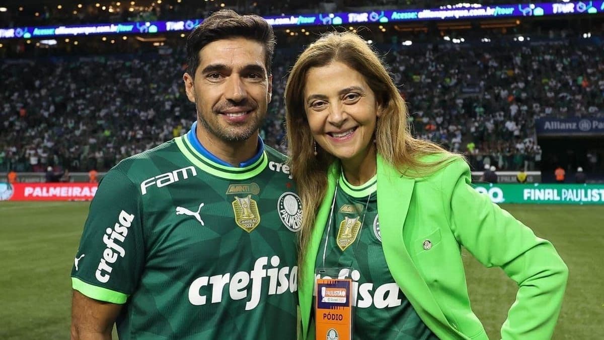 Leila confirma sequência de Abel no Palmeiras até 2025