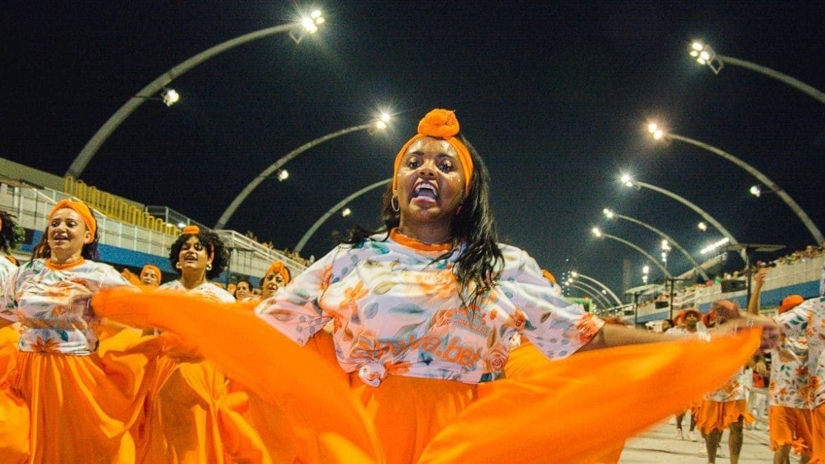 Primeiro ensaio técnico da Mocidade Alegre em 2024, vencedora do Carnaval de SP 2023