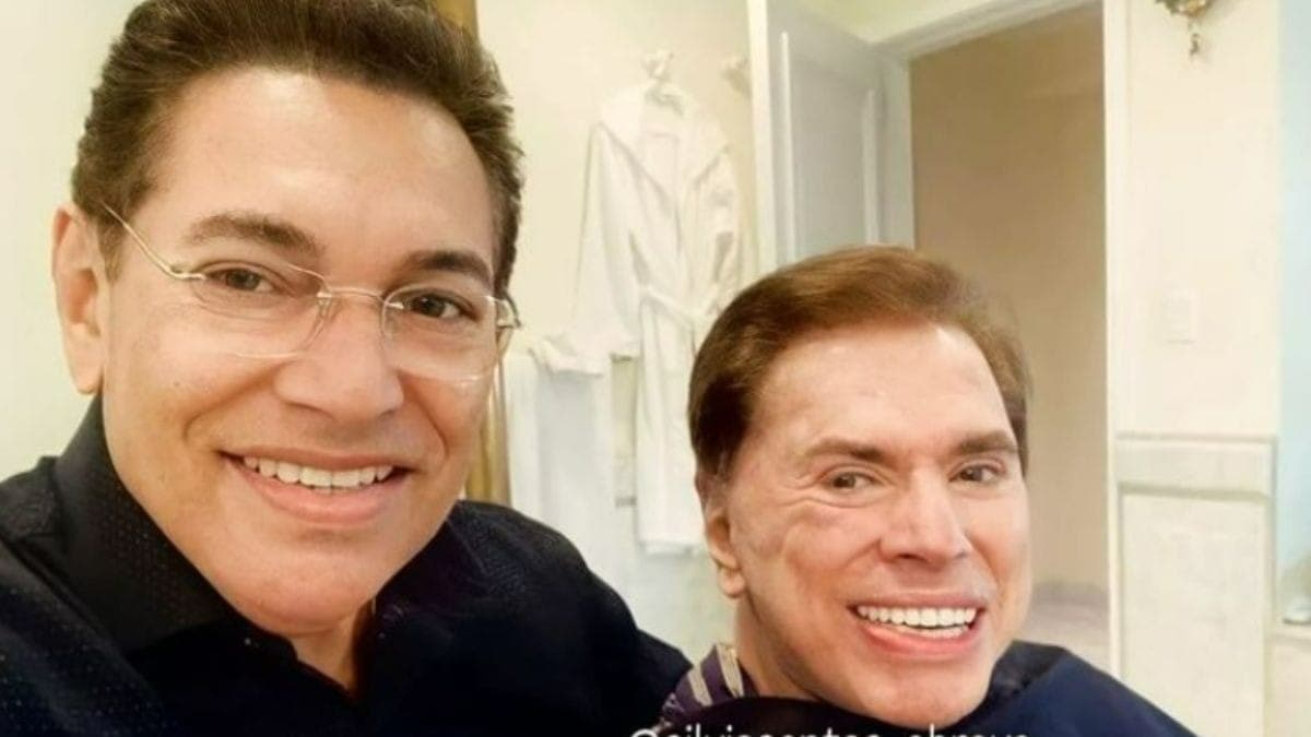 Jassa e Silvio Santos