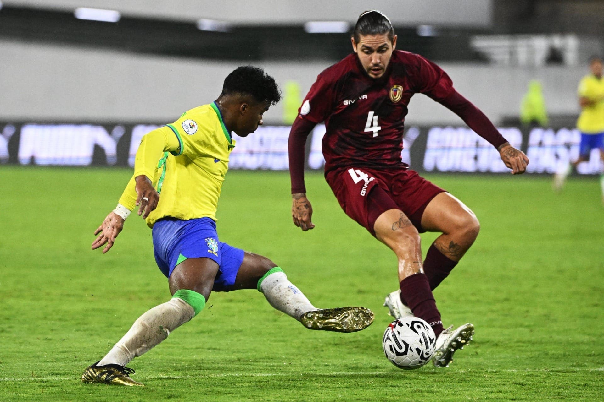 Endrick na seleção olímpica
