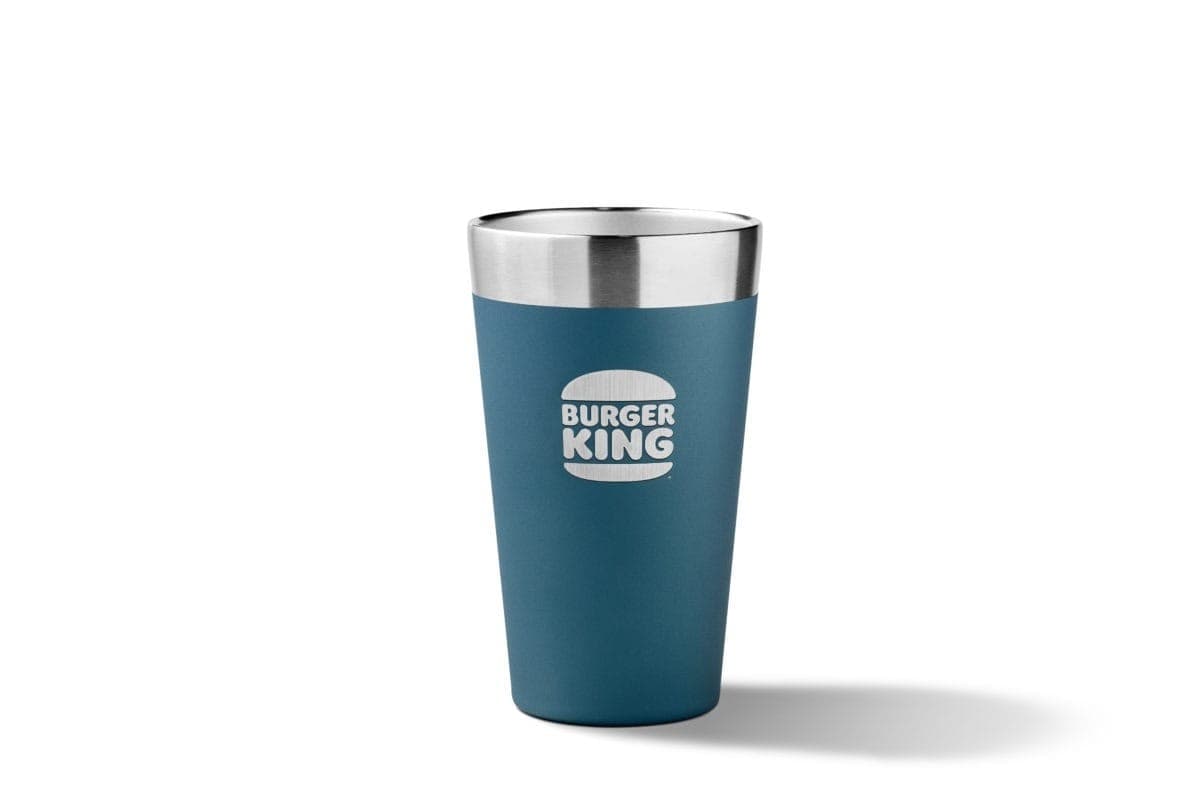 Copo Stanley do Burger King distribuído em promoção de Carnaval