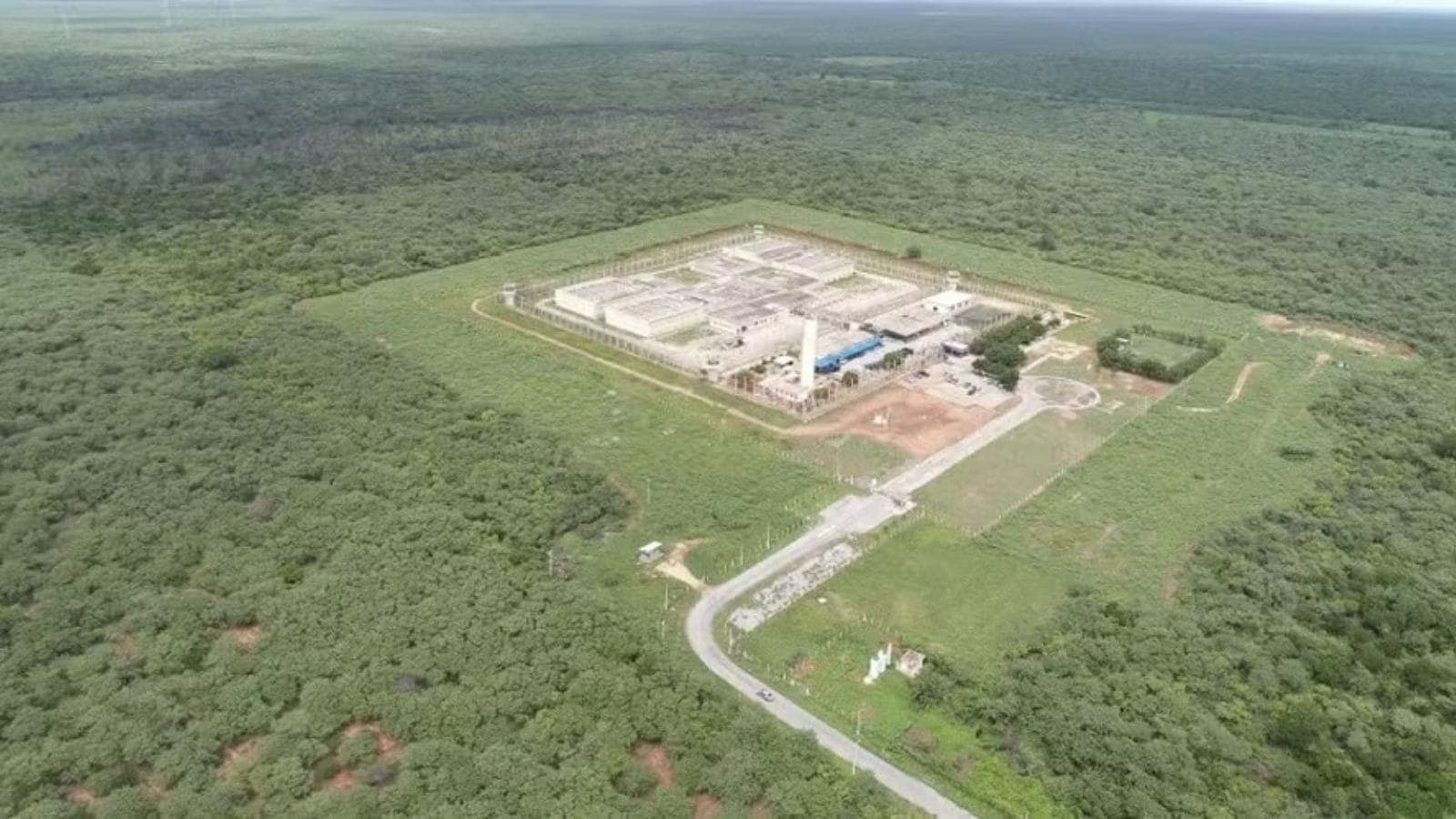 Presídio de segurança máxima em Mossoró, no RN