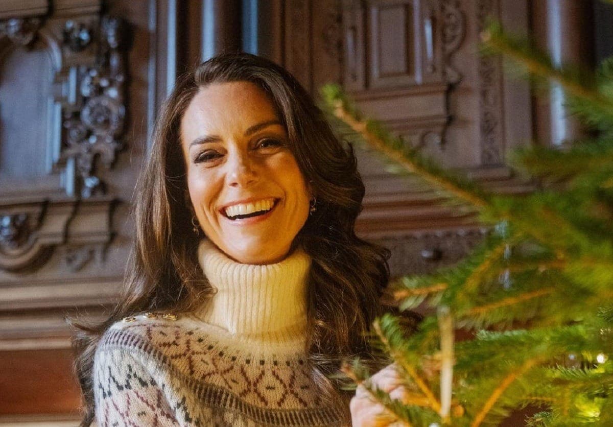Kate Middleton no Natal, antes da cirurgia em que câncer foi descoberto