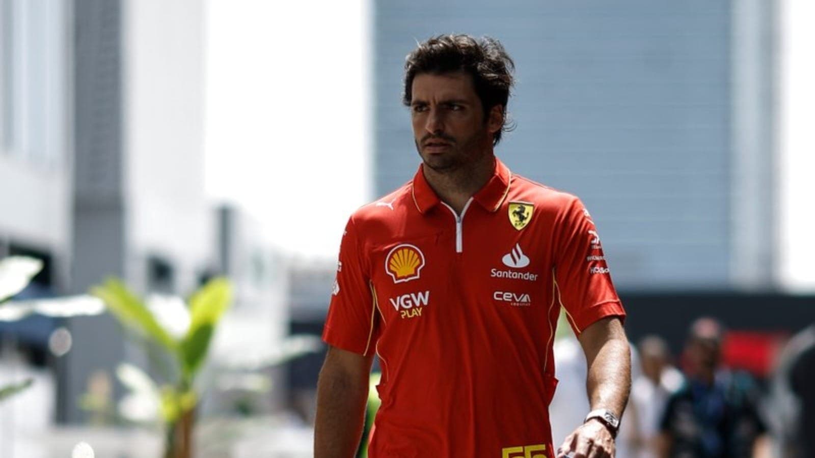 Carlos Sainz (Ferrari) no GP da Arábia Saudita 2024