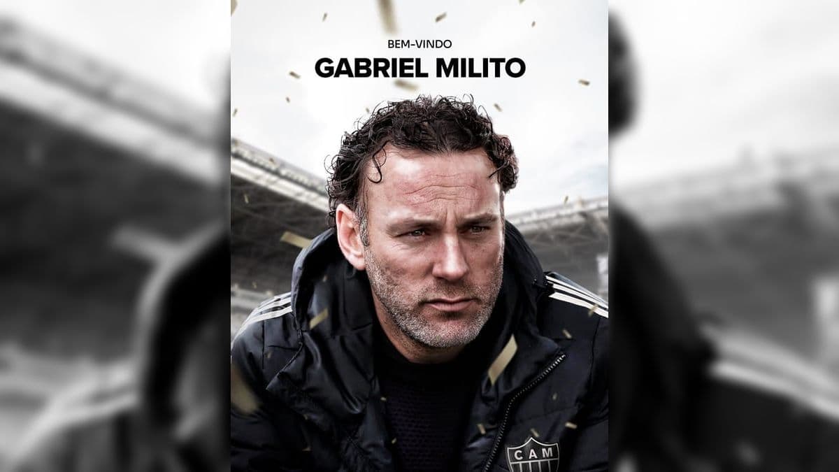 Atlético Mineiro anuncia Gabriel Milito como novo treinador
