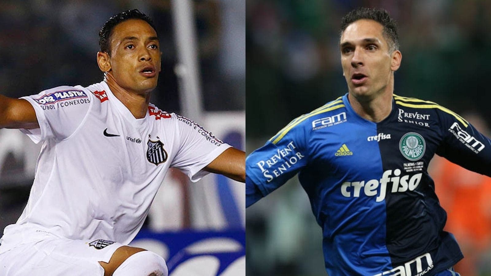 Ricardo Oliveira e Fernando Prass foram personagens centrais da rivalidade em 2015